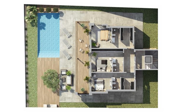 Nýbygging - Einbýlishús -
Rojales - Golf La Marquesa (Ciudad Quesada)