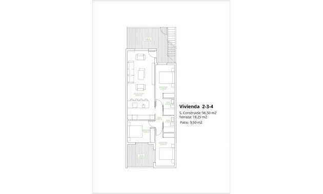 Nýbygging - Ground Floor Bungalow -
San Pedro del Pinatar - Los Antolinos
