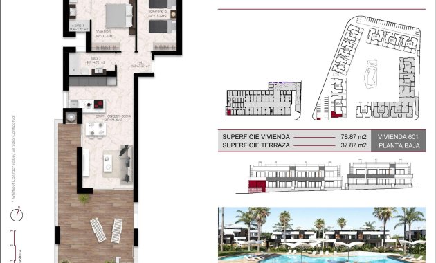 Nýbygging - Ground Floor Bungalow -
Ciudad Quesada - Lo Marabú