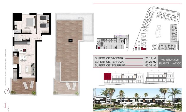 Nýbygging - Top Floor Bungalow -
Ciudad Quesada - Lo Marabú