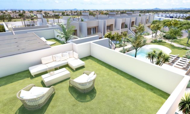 Nýbygging - Ground Floor Bungalow -
San Javier - Roda Golf