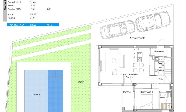 Nýbygging - Einbýlishús -
San Pedro del Pinatar - Los Plazas