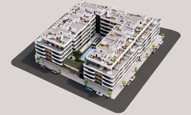 New Build - Apartment / flat -
Santa Pola - Estacion de autobuses