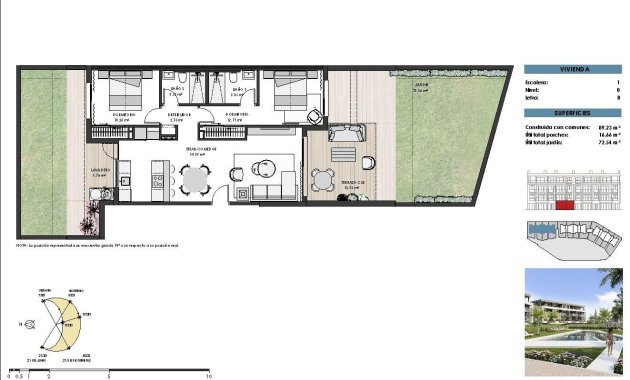 Obra nueva - Apartamento/ piso -
Torre Pacheco - Santa Rosalia Lake and Life Resort