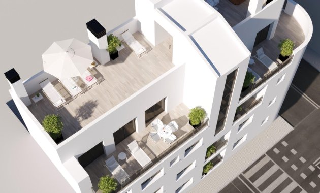 Obra nueva - Ground floor apartment -
Torrevieja - Centro