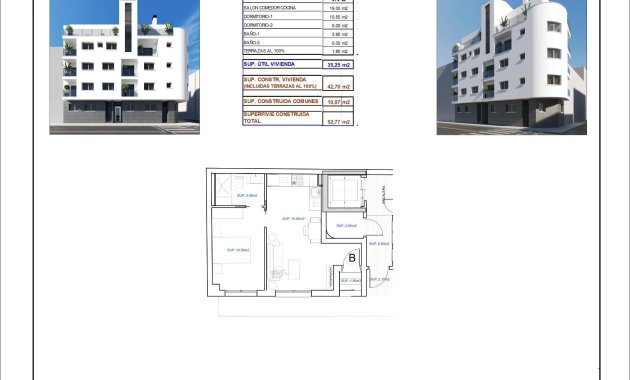 Obra nueva - Ground floor apartment -
Torrevieja - Centro