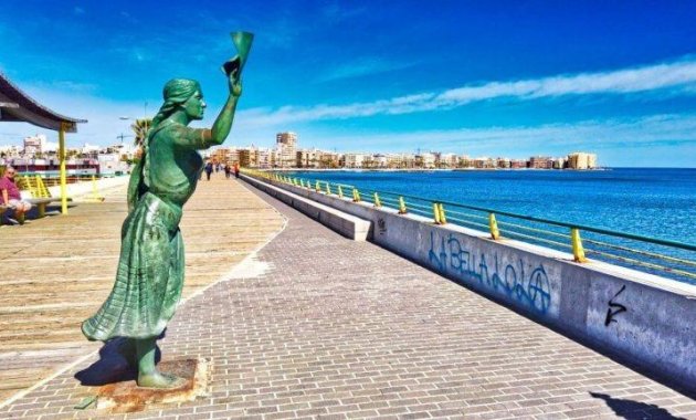 Obra nueva - Ground floor apartment -
Torrevieja - Centro