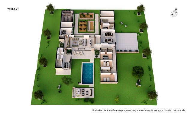 Obra nueva - Villa -
Yecla