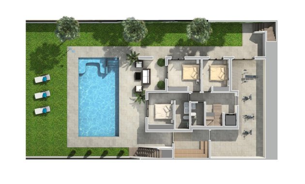 Nýbygging - Einbýlishús -
Rojales - Golf La Marquesa (Ciudad Quesada)