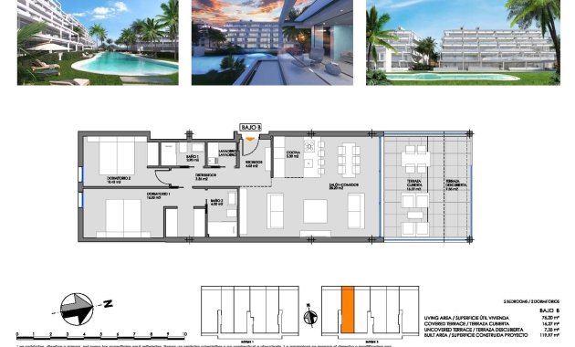 New Build - Ground floor apartment -
Cartagena - Mar De Cristal