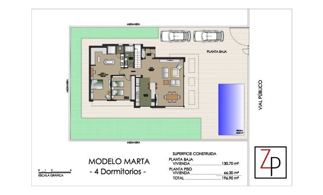 Obra nueva - Villa -
Orihuela Costa - Dehesa de campoamor