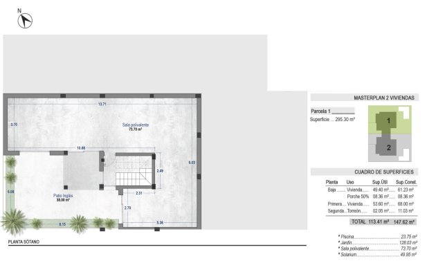 Nýbygging - Semidetached -
Torre Pacheco - Santa Rosalia Lake and Life Resort