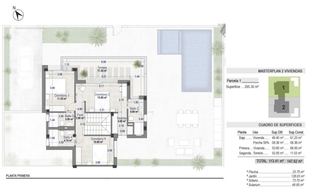 Nýbygging - Semidetached -
Torre Pacheco - Santa Rosalia Lake and Life Resort