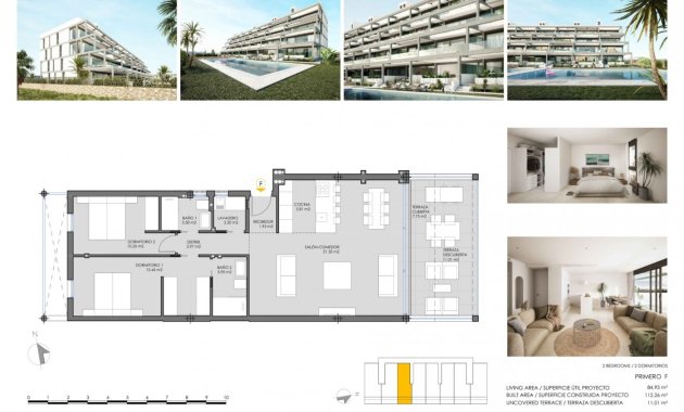 Obra nueva - Apartamento/ piso -
Cartagena - Mar De Cristal