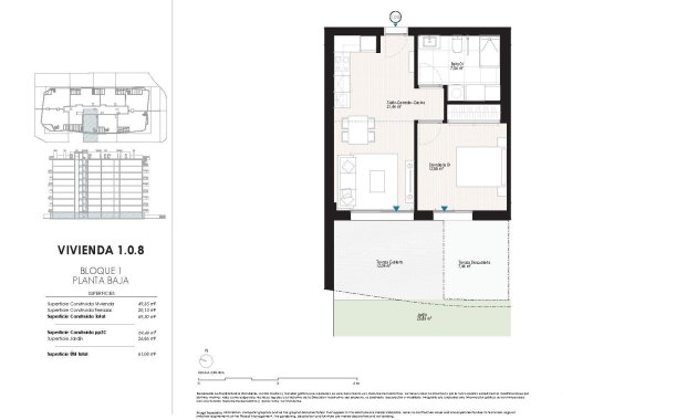 New Build - Ground floor apartment -
Villajoyosa - Playa del Torres