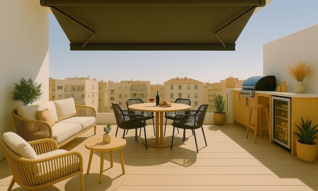 Obra nueva - Ático -
Guardamar del Segura - Pueblo