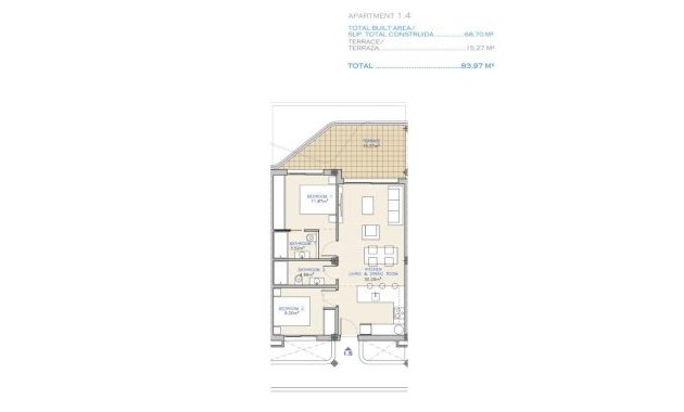 New Build - Apartment  -
Los Alcazares - Serena Golf