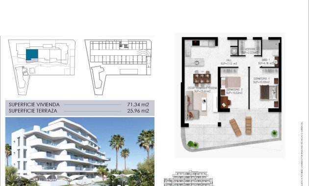 New Build - Apartment  -
Pilar de la Horadada - Mil Palmeras