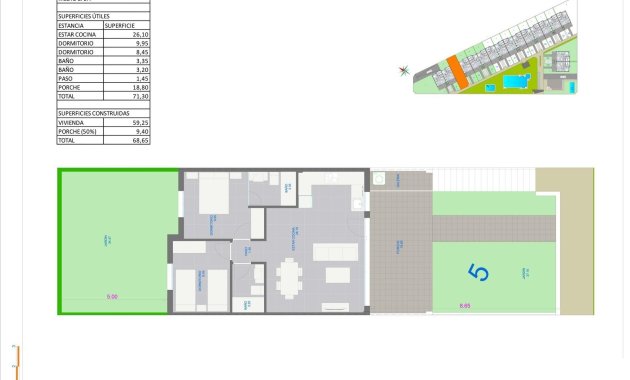 New Build - Ground Floor Bungalow -
Pilar de la Horadada - pueblo