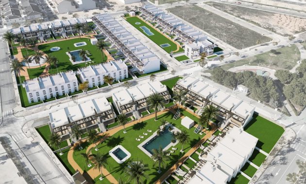 New Build - Top Floor Bungalow -
Pilar de la Horadada - pueblo