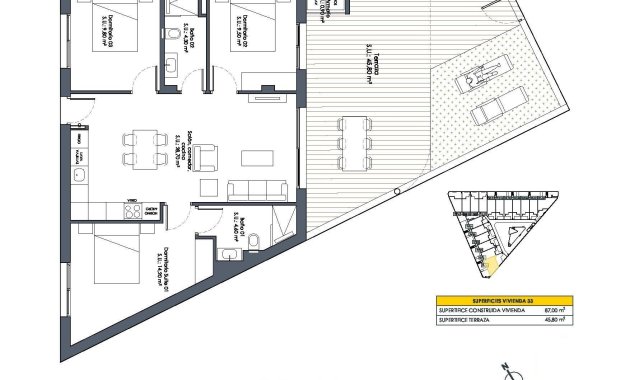 New Build - Ground Floor Bungalow -
San Fulgencio - Pueblo
