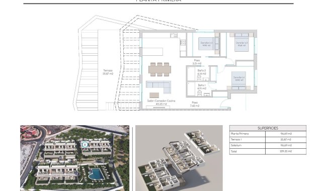 New Build - Top Floor Bungalow -
Finestrat - Balcón De Finestrat