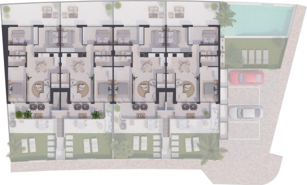 New Build - Ground Floor Bungalow -
San Pedro del Pinatar - Los Cuarteros