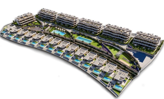 New Build - Ground floor apartment -
Finestrat - Campana Garden