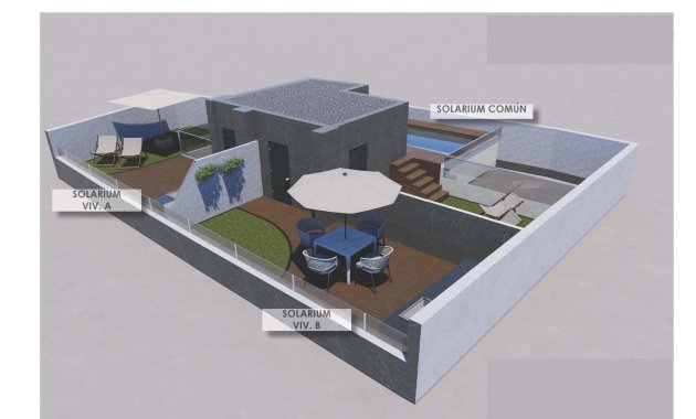 New Build - Ground floor apartment -
Torrevieja - Playa de El Cura