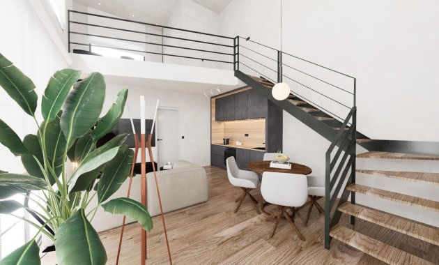 Nýbygging - Íbúð á jarðhæð -
Alicante - Carolinas Bajas