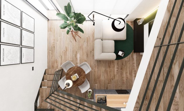 Nýbygging - Íbúð á jarðhæð -
Alicante - Carolinas Bajas