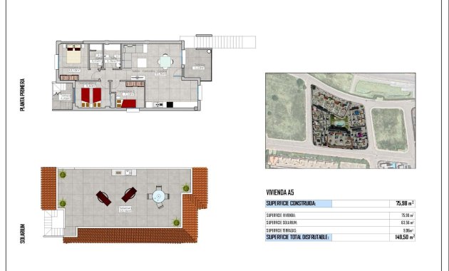 New Build - Top Floor Bungalow -
Cox - San Fernando