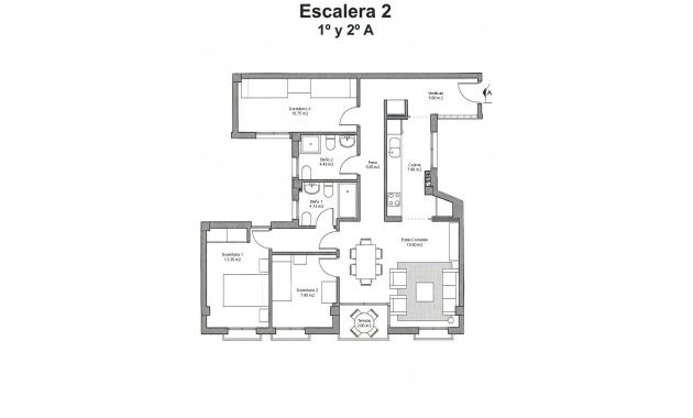 New Build - Apartment  -
Avileses - pueblo