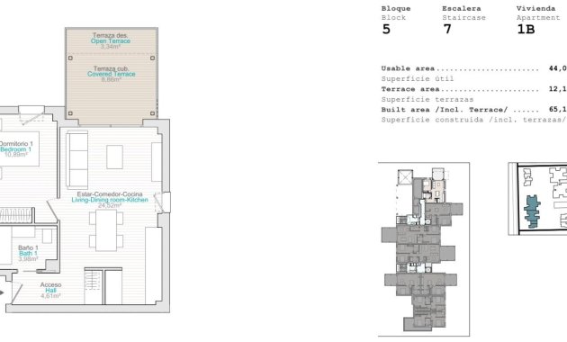 New Build - Apartment  -
El Verger