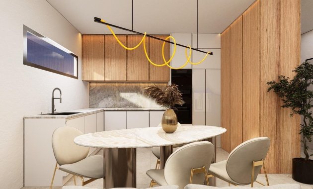 Nýbygging - Íbúð á jarðhæð -
Pilar de la Horadada - pueblo