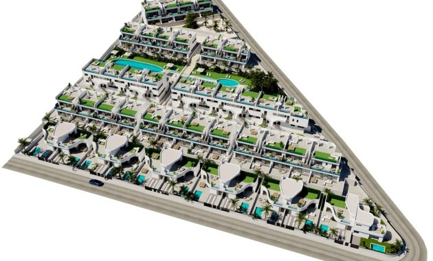 Nýbygging - Ground Floor Bungalow -
Torrevieja - Lago Jardín II