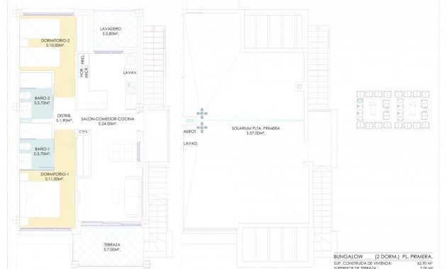 New Build - Top Floor Bungalow -
Torrevieja - Los Balcones