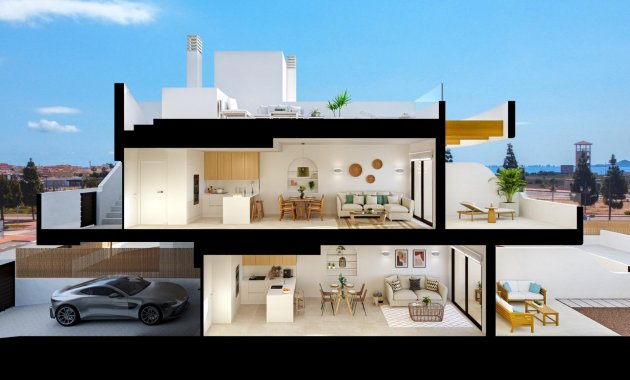 New Build - Apartment  -
Los Alcazares - La Serena Golf