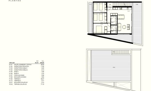 New Build - Top Floor Bungalow -
Torrevieja - Los Balcones