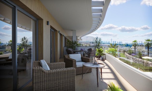 New Build - Ground floor apartment -
Finestrat - Campana Garden