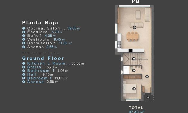 New Build - Villa -
Orihuela Costa - Las Filipinas