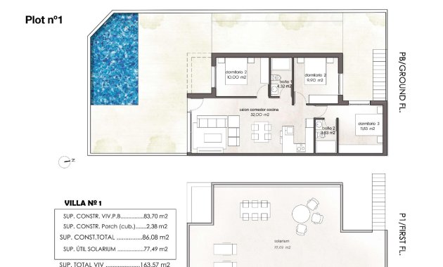 Nýbygging - Semidetached -
Pilar de la Horadada - Pilar De La Horadada