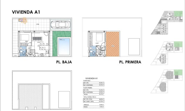 New Build - Semidetached -
Puerto de Mazarron - Mar De Plata