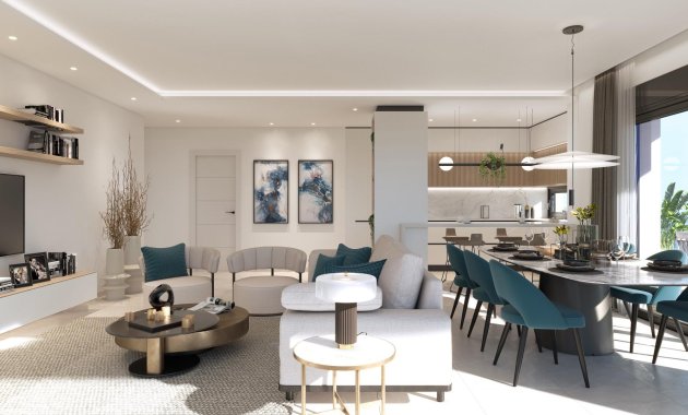 Nýbygging - Þakíbúð -
Orihuela Costa - Playa Flamenca