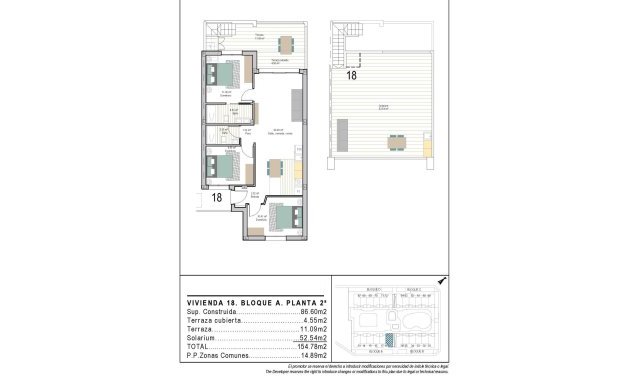 Obra nueva - Ático -
Torre Pacheco - San Cayetano