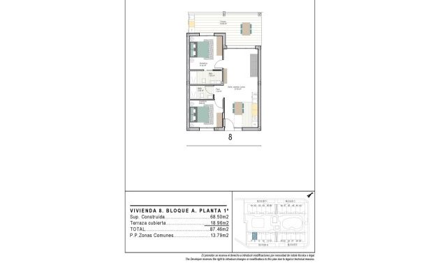 Obra nueva - Apartamento -
Torre Pacheco - San Cayetano