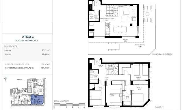 New Build - Penthouse -
Murcia - Centro