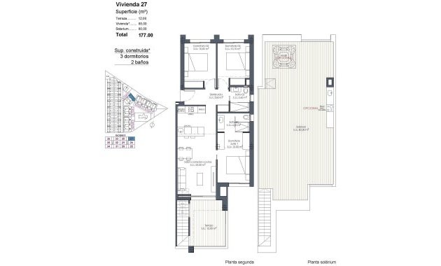 New Build - Penthouse -
Los Alcazares - Serena Golf