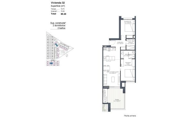 New Build - Apartment  -
Los Alcazares - Serena Golf