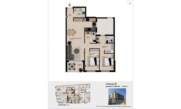 New Build - Apartment  -
Catral - pueblo